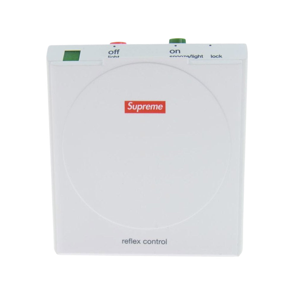 Supreme シュプリーム 15SS  × BRAUN ブラウン TRAVEL ARARM CLOCK トラベル アラーム クロック 時計 ホワイト系【極上美品】【中古】