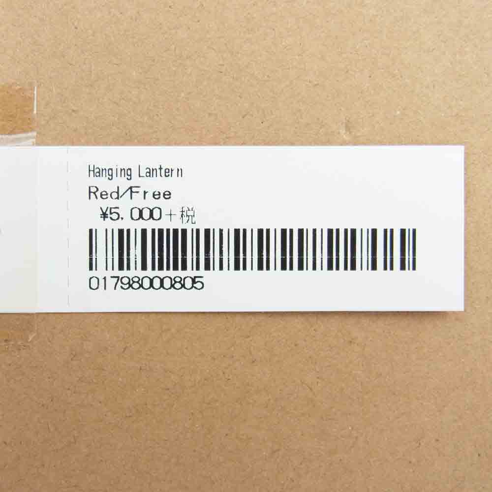 Supreme シュプリーム 19AW  Hanging Lantern 提灯 ハンギングランタン レッド レッド系【新古品】【未使用】【中古】
