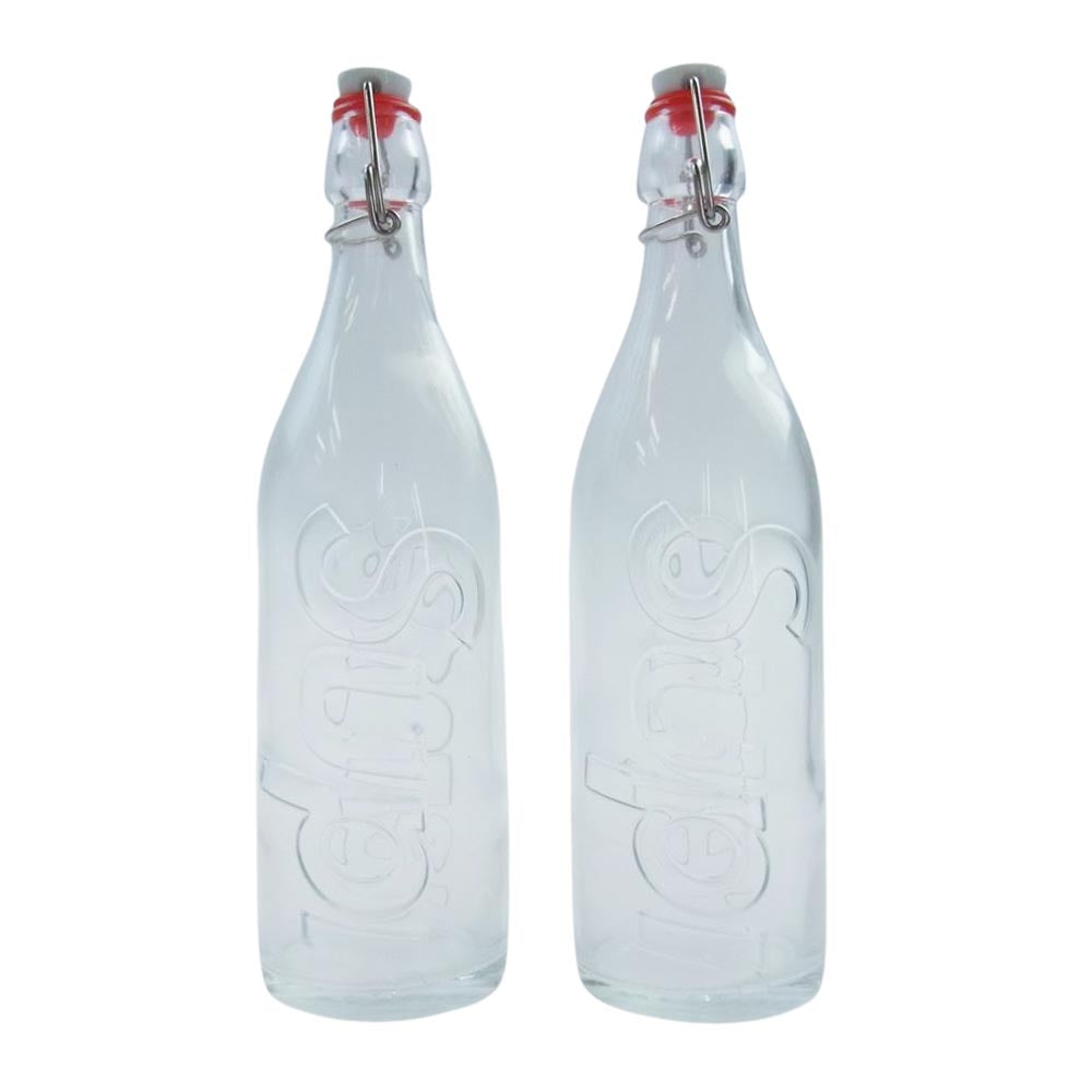 Supreme シュプリーム 13AW  Swing Top 1.0L Bottle Set of 2 スウィングトップ クリアボトル セット ボトル 2本 セット クリア系【極上美品】【中古】