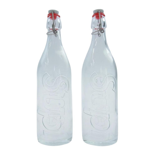Supreme シュプリーム 13AW  Swing Top 1.0L Bottle Set of 2 スウィングトップ クリアボトル セット ボトル 2本 セット クリア系【極上美品】【中古】