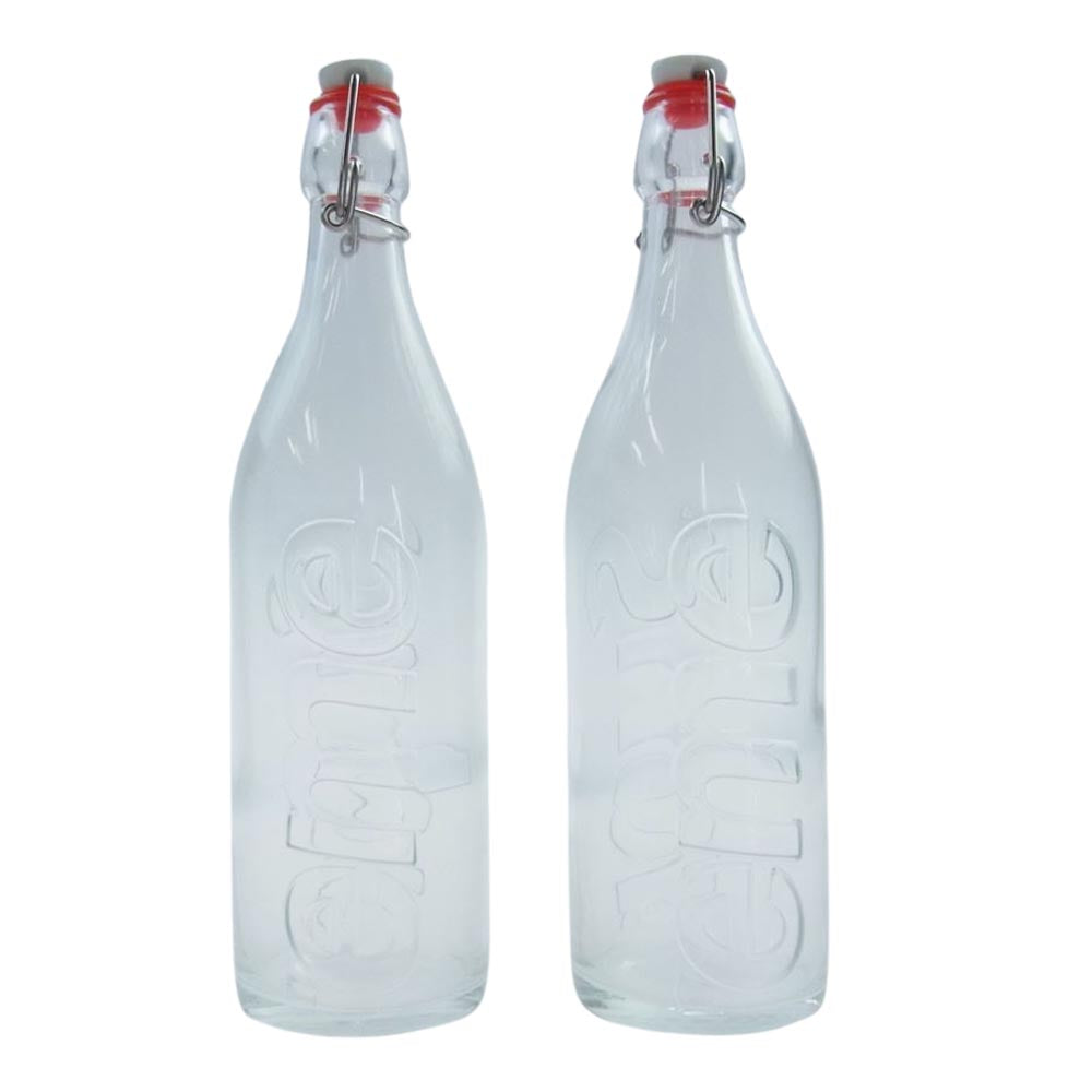 Supreme シュプリーム 13AW  Swing Top 1.0L Bottle Set of 2 スウィングトップ クリアボトル セット ボトル 2本 セット クリア系【極上美品】【中古】