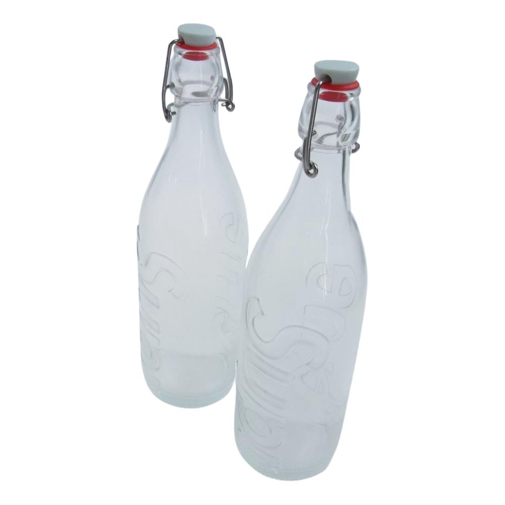 Supreme シュプリーム 13AW  Swing Top 1.0L Bottle Set of 2 スウィングトップ クリアボトル セット ボトル 2本 セット クリア系【極上美品】【中古】