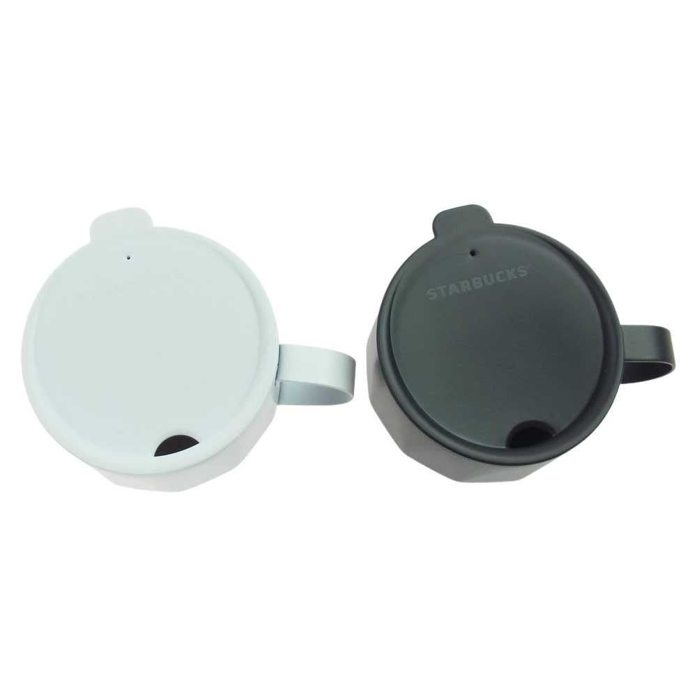FRAGMENT DESIGN フラグメントデザイン × STARBUCKS スターバックス ステンレスマグ マットホワイト マットブラック 414ml 2個セット ペアカップ ホワイト系 ブラック系【新古品】【未使用】【中古】