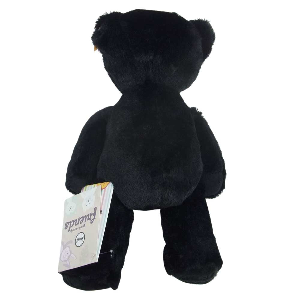 FRAGMENT DESIGN フラグメントデザイン × STEIFF TEDDYBEAR シュタイフ テディーベア ぬいぐるみ ブラック系【新古品】【未使用】【中古】