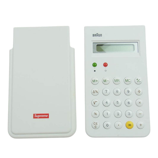 Supreme シュプリーム 15AW × Dieter Rams design ディーター・ラムス デザイン Braun BRAUN ET66 CALCULATOR 電卓 ホワイト系【美品】【中古】