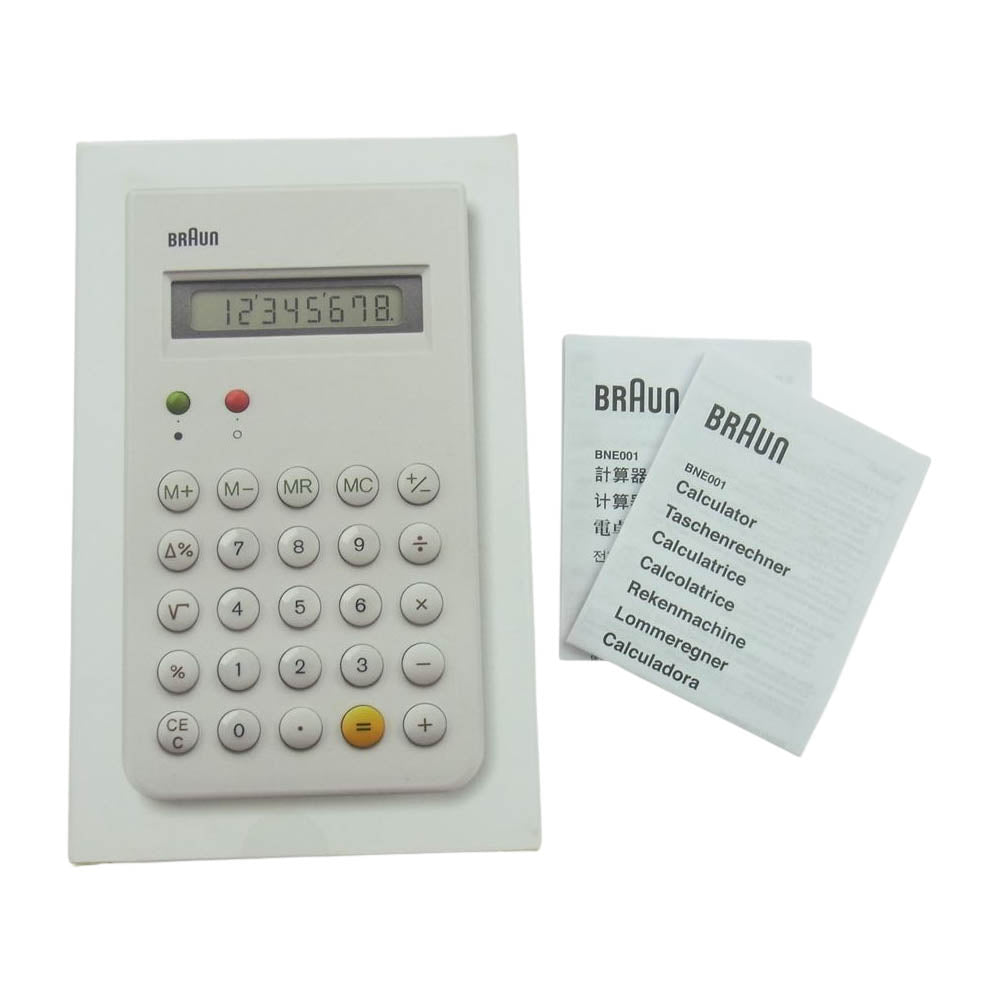 Supreme シュプリーム 15AW × Dieter Rams design ディーター・ラムス デザイン Braun BRAUN ET66 CALCULATOR 電卓 ホワイト系【美品】【中古】