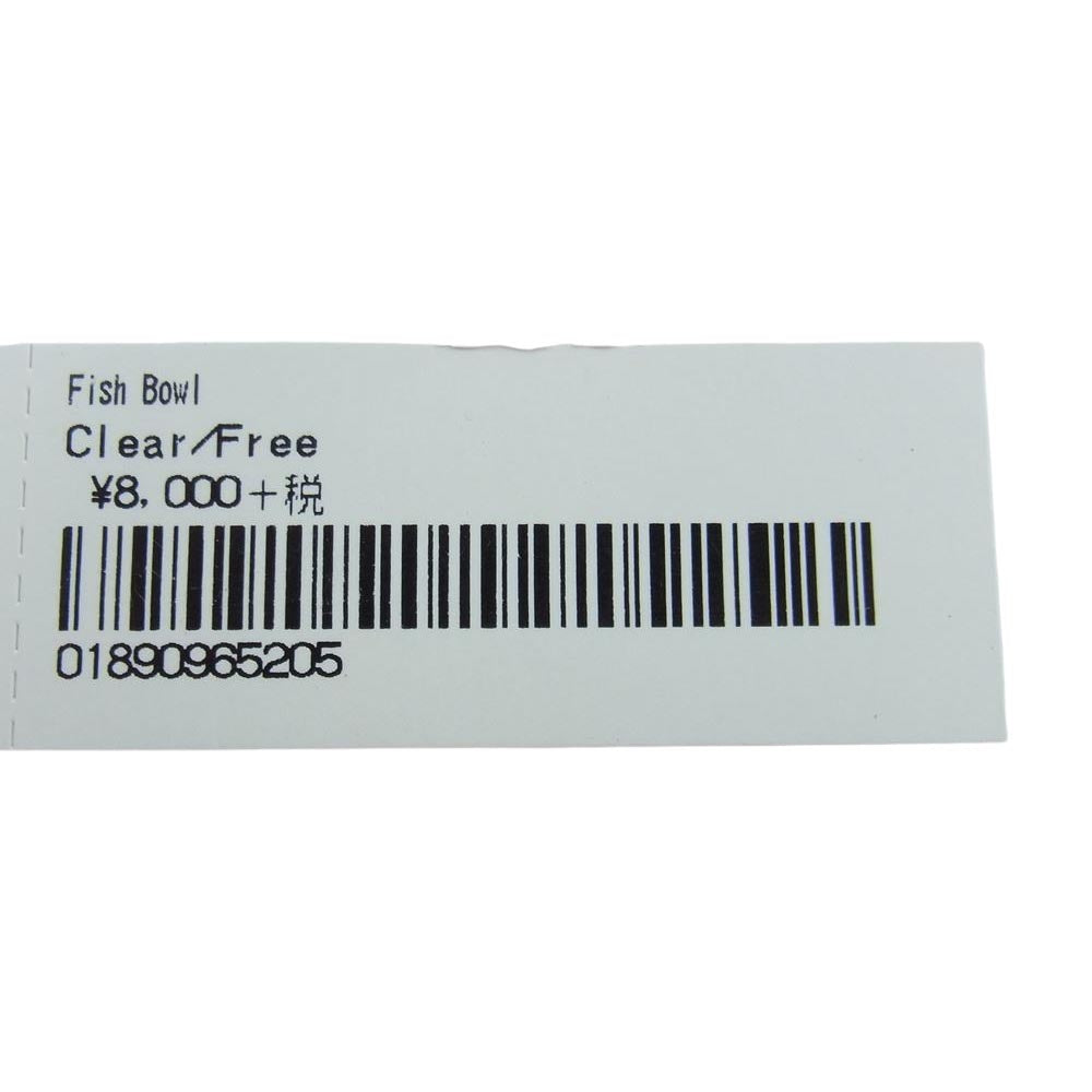 Supreme シュプリーム 20AW  Fish Bowl フィッシュボウル 金魚鉢 ロゴ ガラス クリア系【新古品】【未使用】【中古】