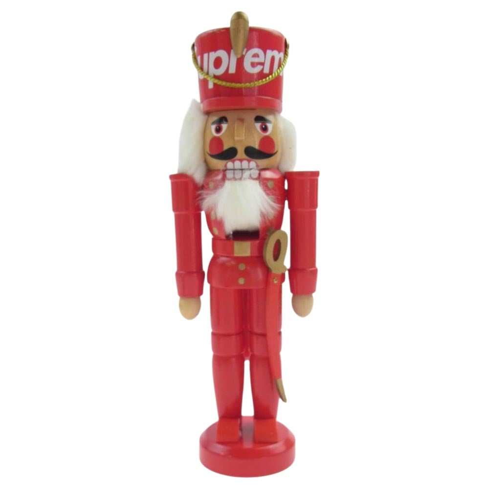 Supreme シュプリーム 19AW  nutcracker くるみ割り人形 フィギュア レッド レッド系【中古】