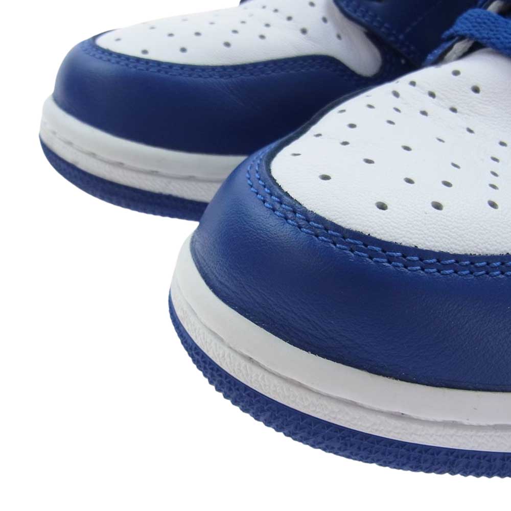 NIKE AIR JORDAN ナイキ ジョーダン 555088-127 Air Jordan 1 Retro High Storm Blue エアジョーダン レトロ ハイ ストーム ブルー スニーカー ホワイト系 ブルー系 27cm【中古】