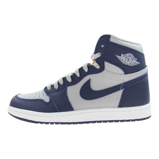 NIKE AIR JORDAN ナイキ ジョーダン BQ4422-400 Air Jordan 1 High 85 Georgetown エアジョーダン ハイ ジョージタウン スニーカー グレー系 ネイビー系 27cm【極上美品】【中古】