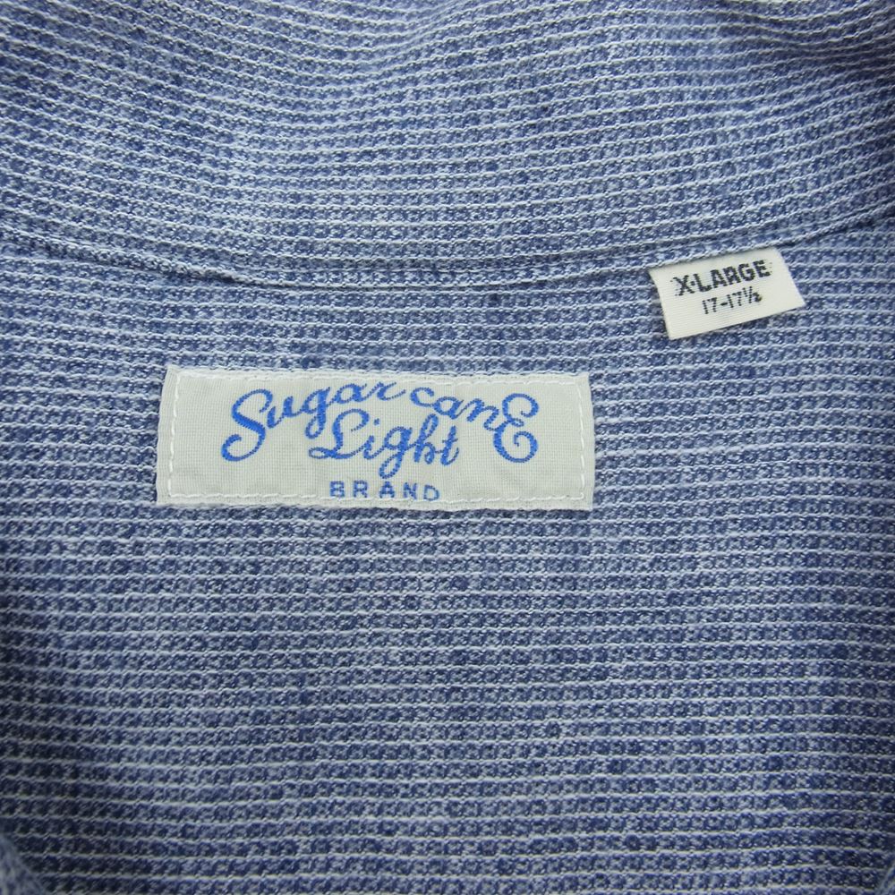 SUGAR CANE シュガーケーン SC37628 Light ライト オープン 半袖 シャツ XL【美品】【中古】