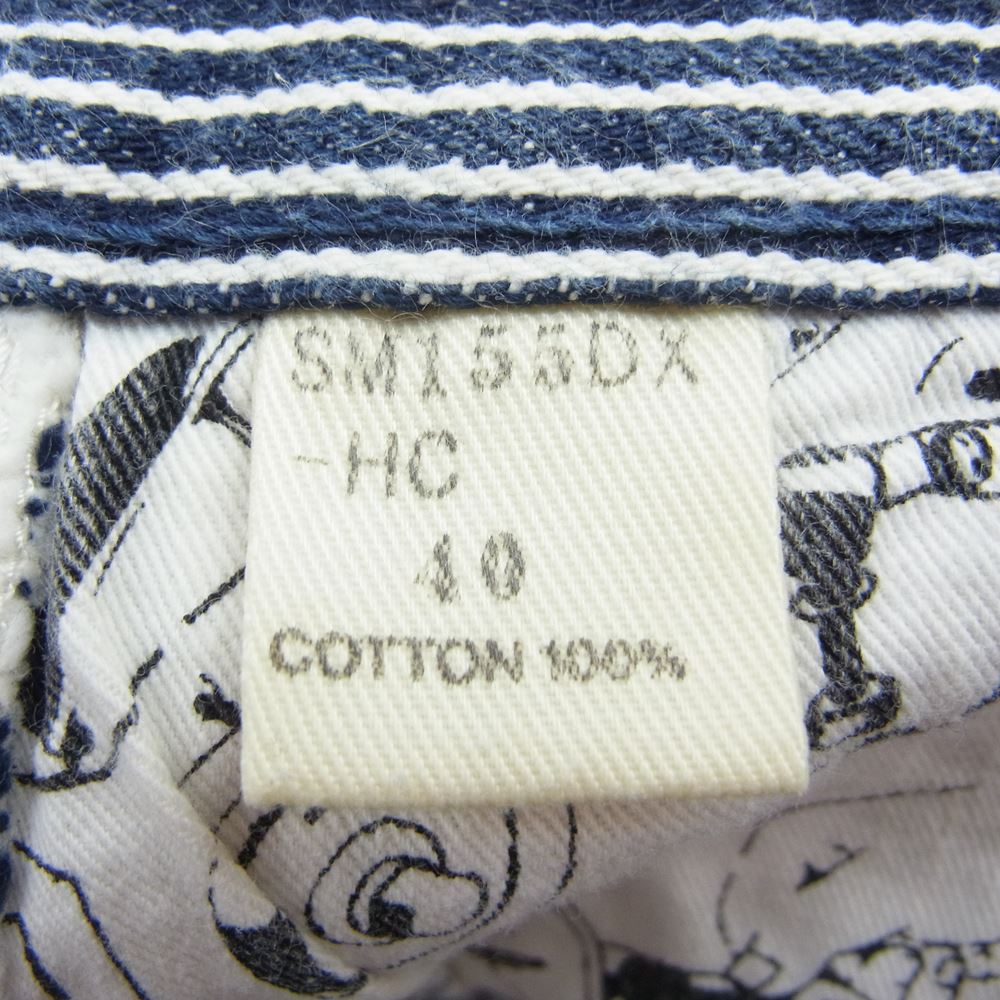 SAMURAI JEANS サムライジーンズ SM155DX ヒッコリー ペインター ショート パンツ 40【中古】