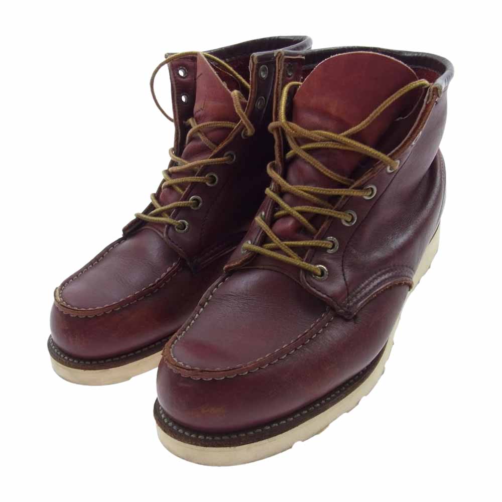 RED WING レッドウィング 8875 四角犬タグ CLASSIC MOC TOE クラシック モック トゥ ワーク ブーツ 9E【中古】
