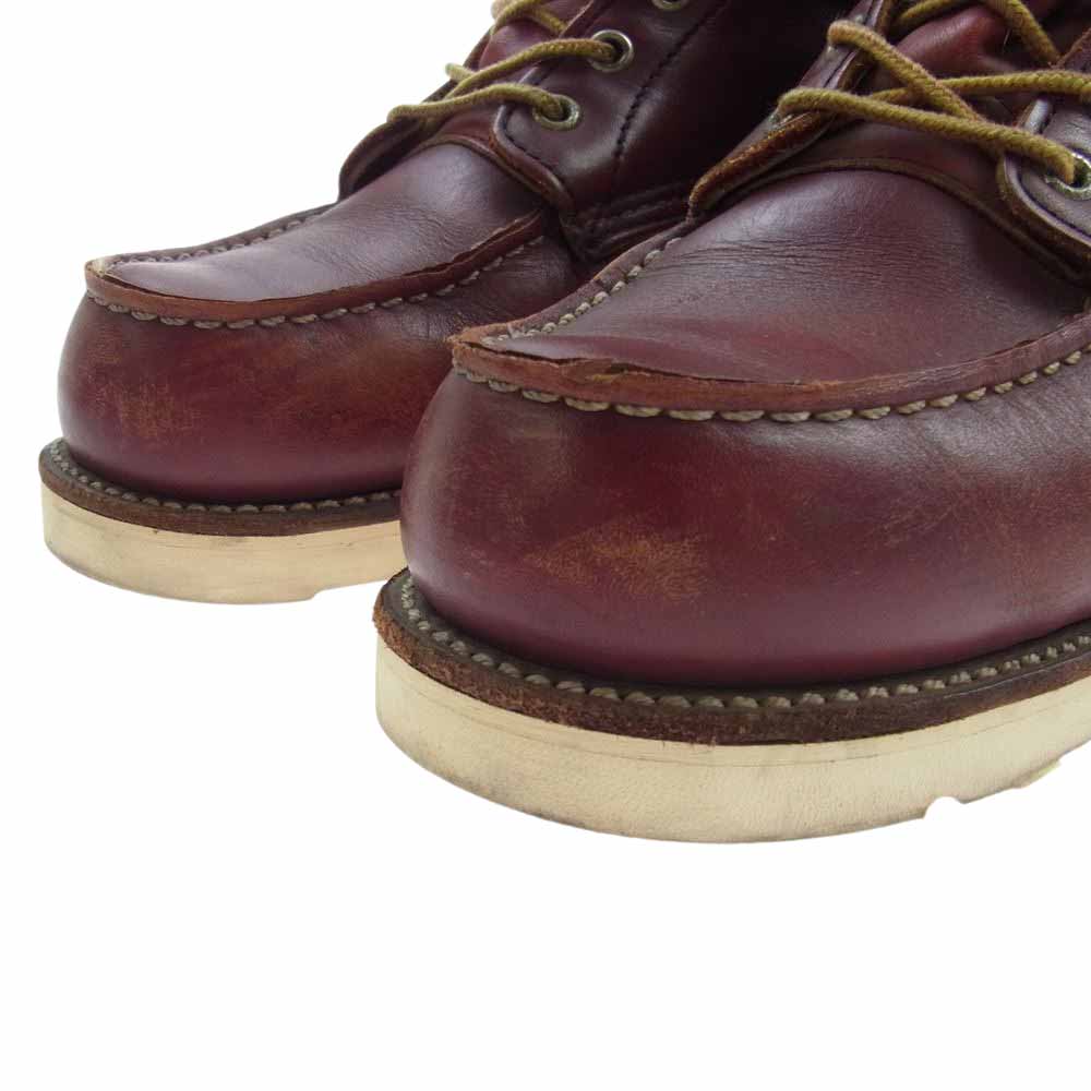 RED WING レッドウィング 8875 四角犬タグ CLASSIC MOC TOE クラシック モック トゥ ワーク ブーツ 9E【中古】