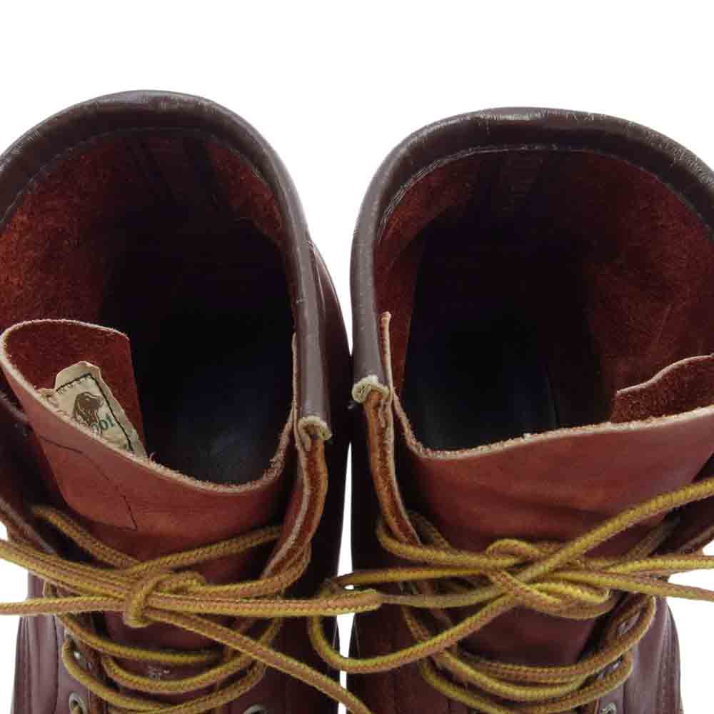 RED WING レッドウィング 8875 四角犬タグ CLASSIC MOC TOE クラシック モック トゥ ワーク ブーツ 9E【中古】