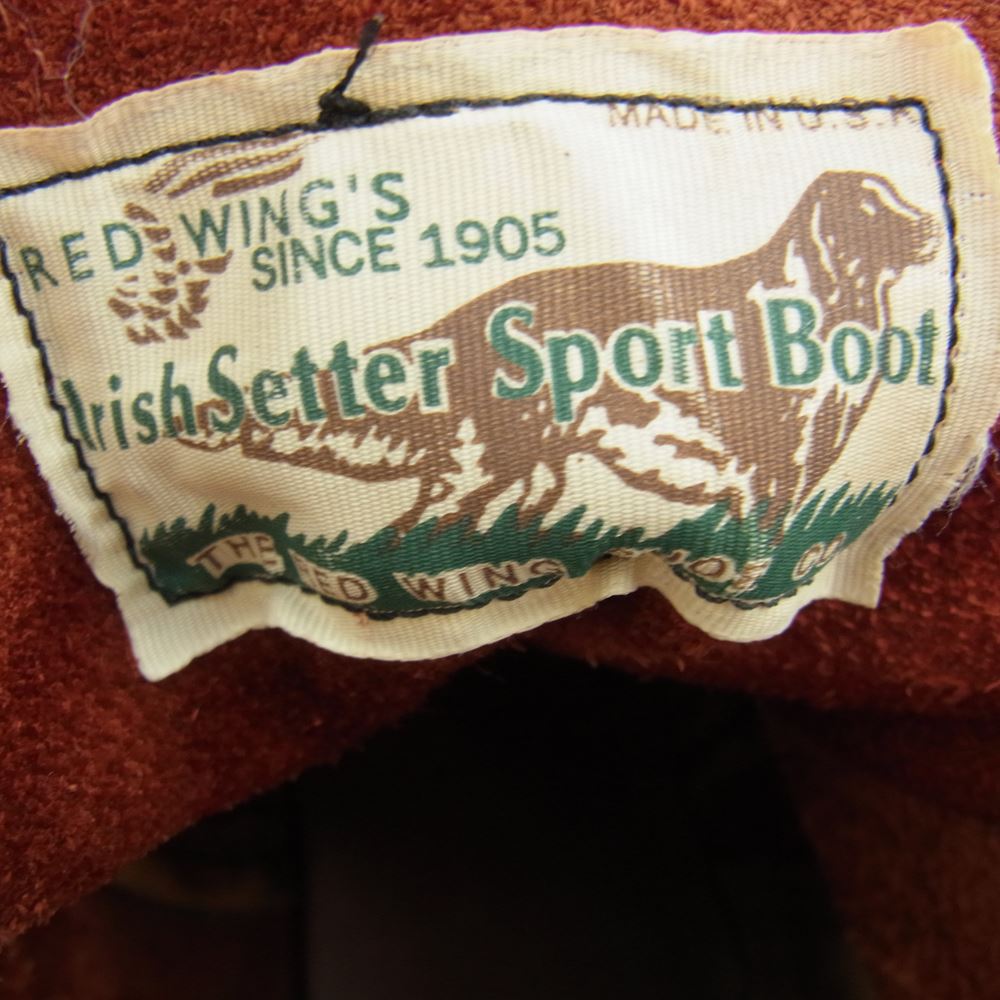 RED WING レッドウィング 8875 四角犬タグ CLASSIC MOC TOE クラシック モック トゥ ワーク ブーツ 9E【中古】