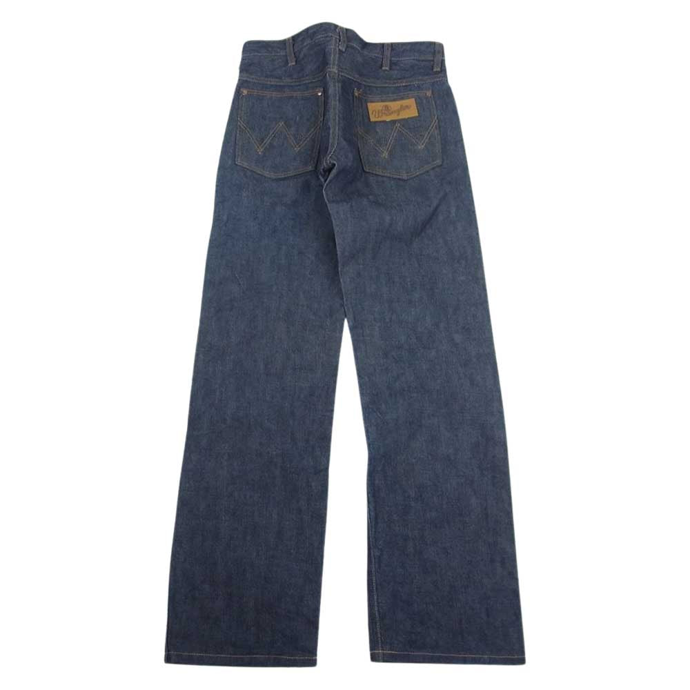 The REAL McCOY'S ザリアルマッコイズ S1109 × WRANGLER ラングラー 1950年代モデル  実名復刻 ストレート デニム パンツ インディゴブルー系 28-33【美品】【中古】