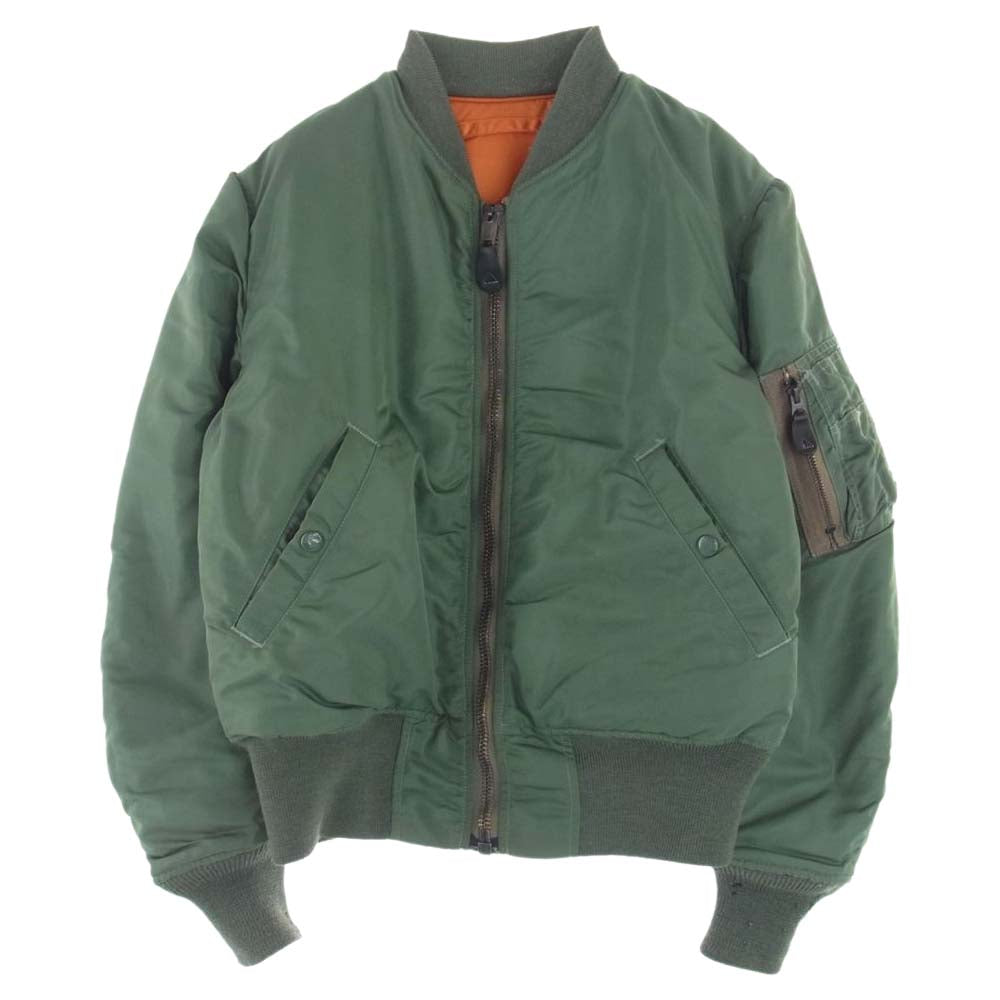 The REAL McCOY'S ザリアルマッコイズ MIL-J-8279D MA-1 フライング ジャケット カーキ系【中古】