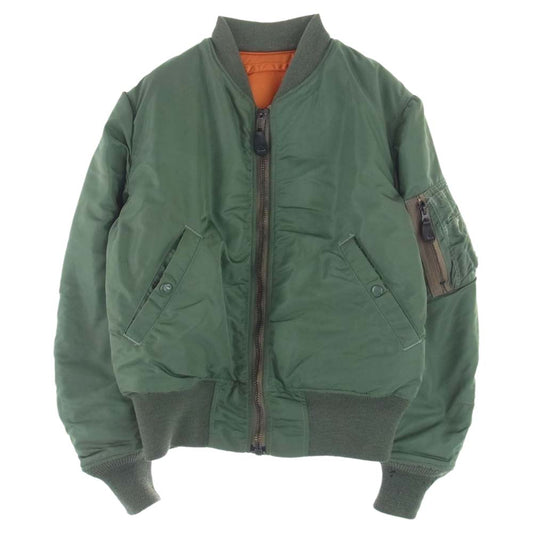 The REAL McCOY'S ザリアルマッコイズ MIL-J-8279D MA-1 フライング ジャケット カーキ系【中古】