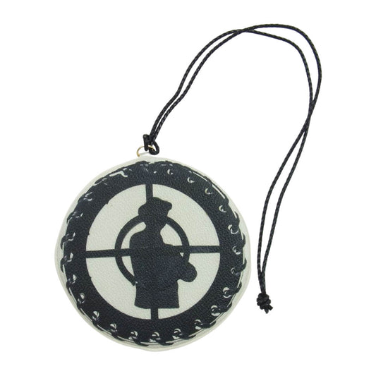 Supreme シュプリーム 18SS A75SS18 × UNDERCOVER アンダーカバー Public Enemy Medallion Pouch ポーチ コインケース  オフホワイト系【極上美品】【中古】