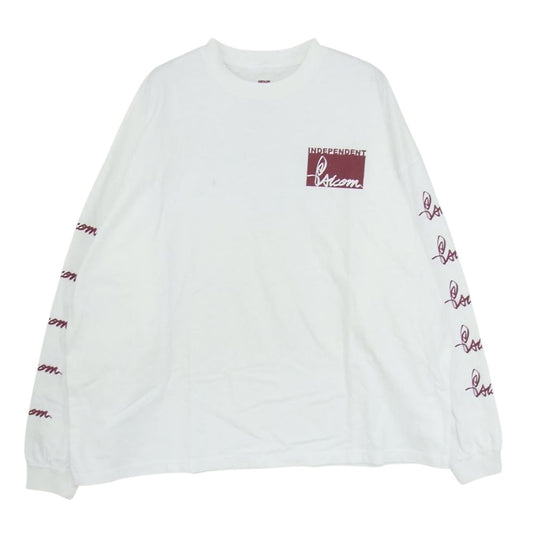 Psicom サイコム Everday Toy box Long T Shirt プリント ロングスリーブ Tシャツ 長袖 ホワイト ホワイト系 L【美品】【中古】