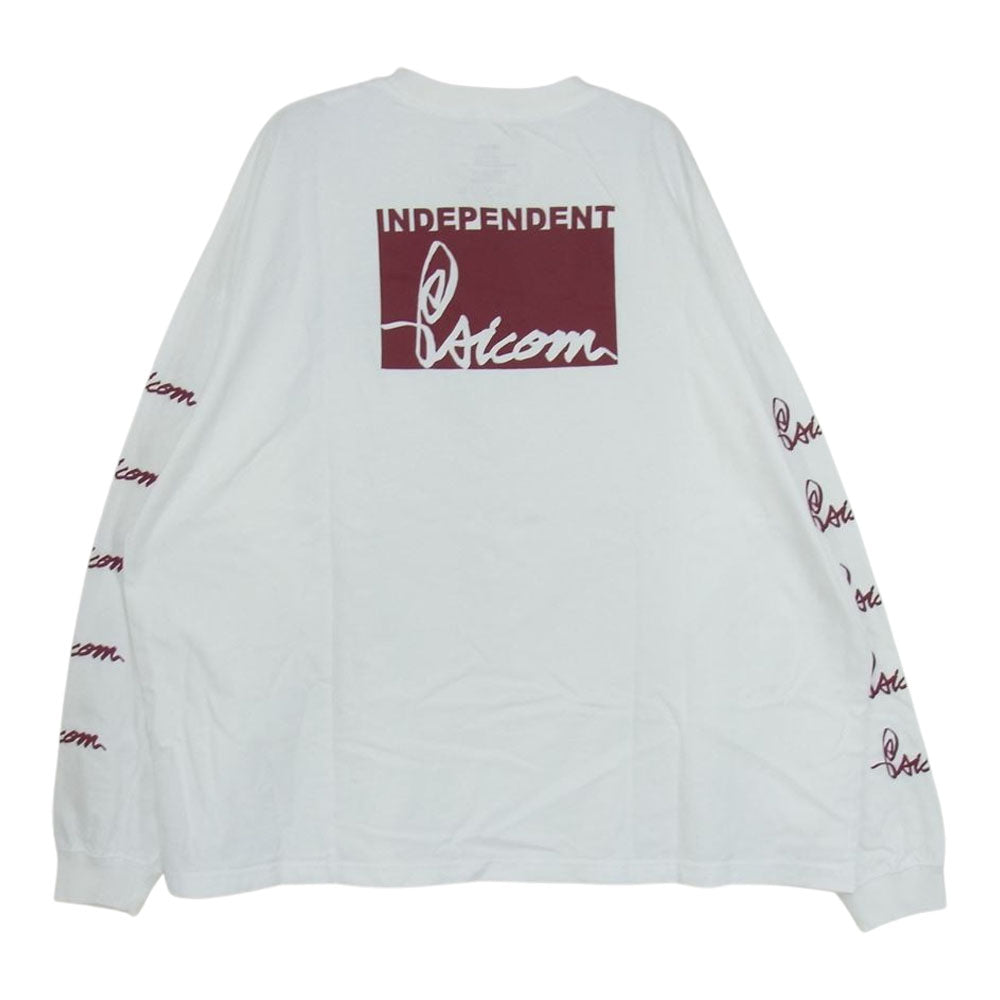 Psicom サイコム Everday Toy box Long T Shirt プリント ロングスリーブ Tシャツ 長袖 ホワイト ホワイト系 L【美品】【中古】