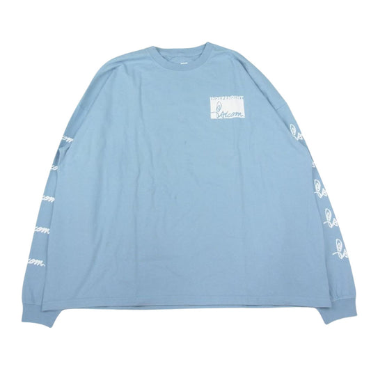 Psicom サイコム Everday Toy box Long T Shirt プリント ロングスリーブ Tシャツ 長袖 ブルー ブルー系 L【極上美品】【中古】