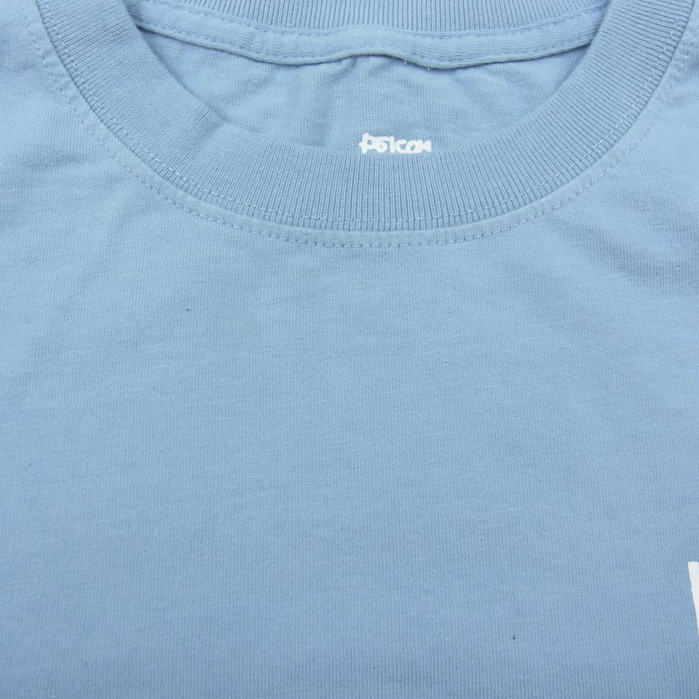 Psicom サイコム Everday Toy box Long T Shirt プリント ロングスリーブ Tシャツ 長袖 ブルー ブルー系 L【極上美品】【中古】