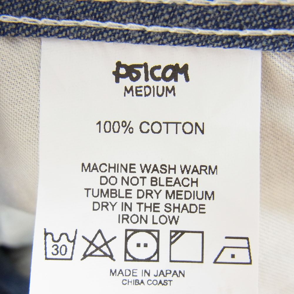 Psicom サイコム Painter Pants ペインター パンツ インディゴブルー系 M【新古品】【未使用】【中古】