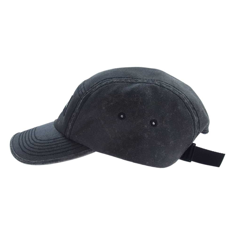 Supreme シュプリーム 22AW Washed Cordura Camp Cap ウォッシュド コーデュラ キャンプ キャップ 帽子 ブラック系【中古】