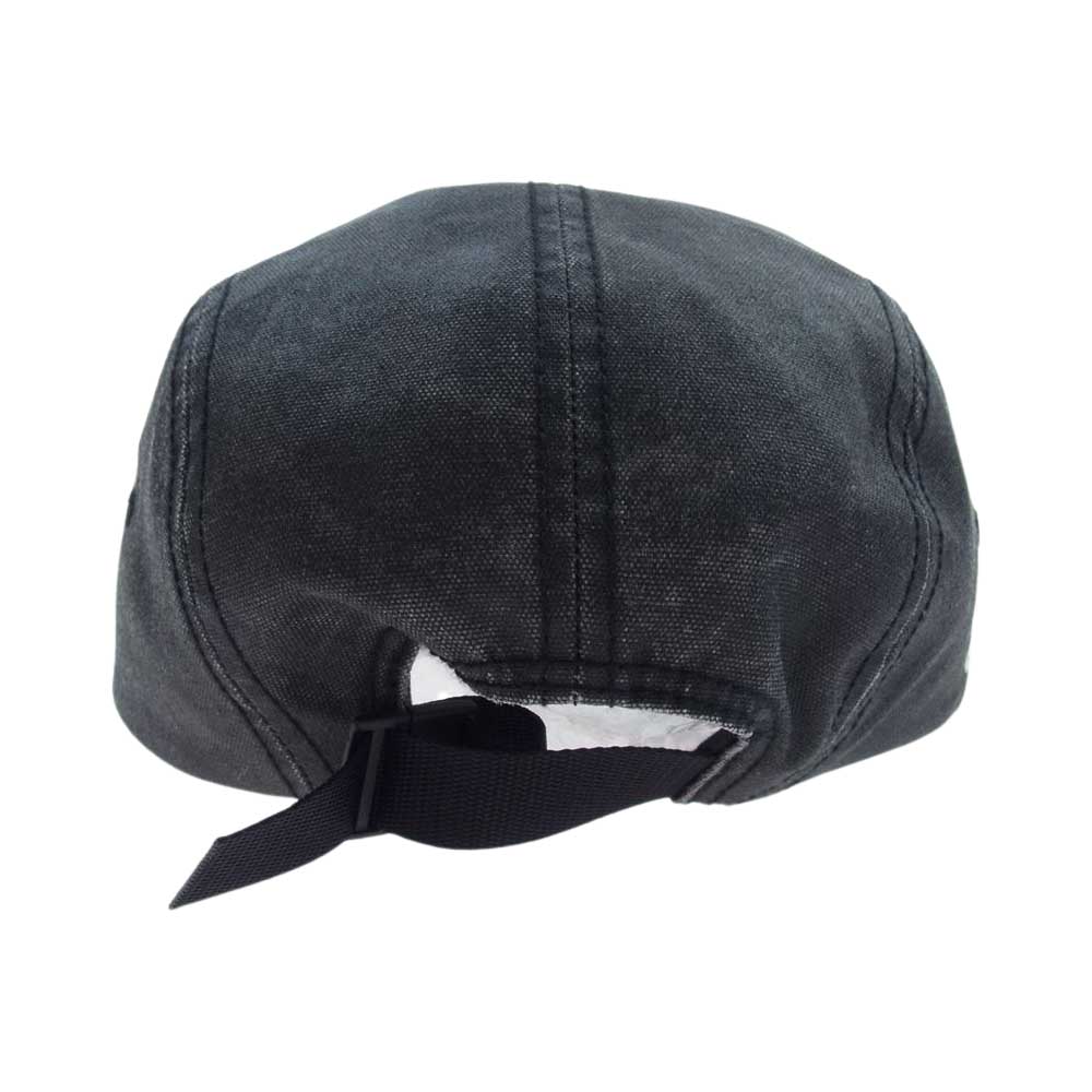 Supreme シュプリーム 22AW Washed Cordura Camp Cap ウォッシュド コーデュラ キャンプ キャップ 帽子 ブラック系【中古】