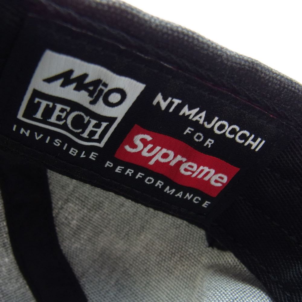 Supreme シュプリーム 22AW Washed Cordura Camp Cap ウォッシュド コーデュラ キャンプ キャップ 帽子 ブラック系【中古】