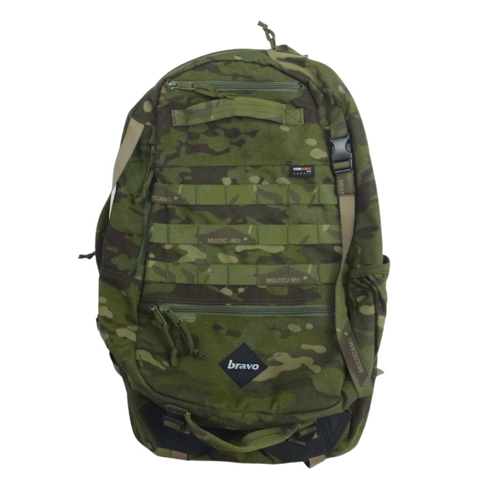 ブラボー FOXTROT BLOCK カモ 迷彩 バックパック リュック カーキ系【中古】