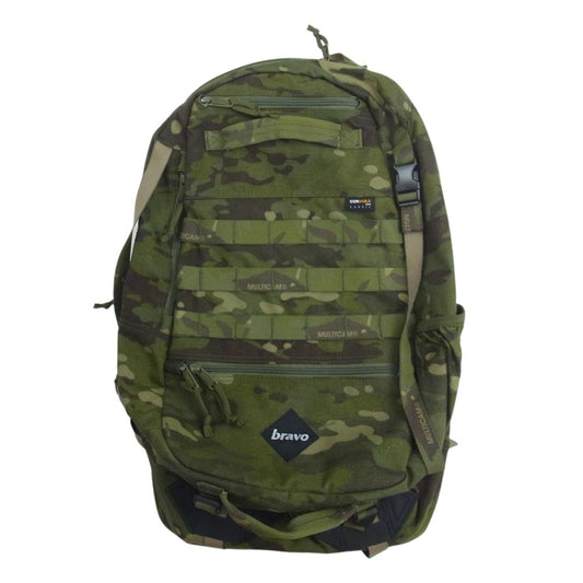 ブラボー FOXTROT BLOCK カモ 迷彩 バックパック リュック カーキ系【中古】