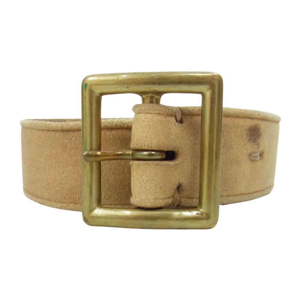 VISVIM ビズビム 0114203003041 レザー ベルト ベージュ系 30【中古】