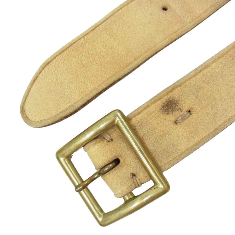 VISVIM ビズビム 0114203003041 レザー ベルト ベージュ系 30【中古】