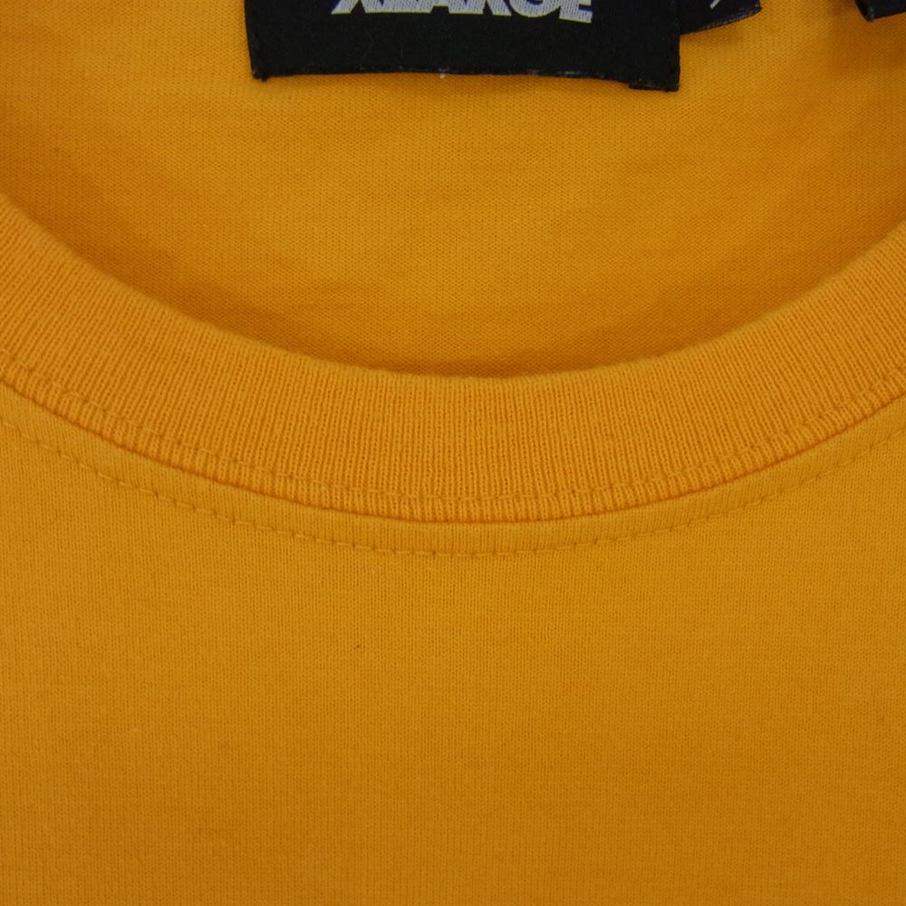 エクストララージ 迷彩 ゴリラロゴ 半袖 Tシャツ イエロー系 XL【中古】