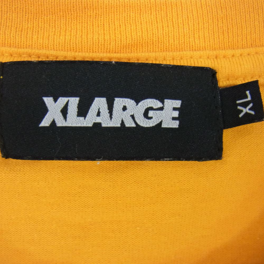 エクストララージ 迷彩 ゴリラロゴ 半袖 Tシャツ イエロー系 XL【中古】