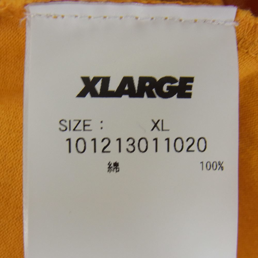 エクストララージ 迷彩 ゴリラロゴ 半袖 Tシャツ イエロー系 XL【中古】