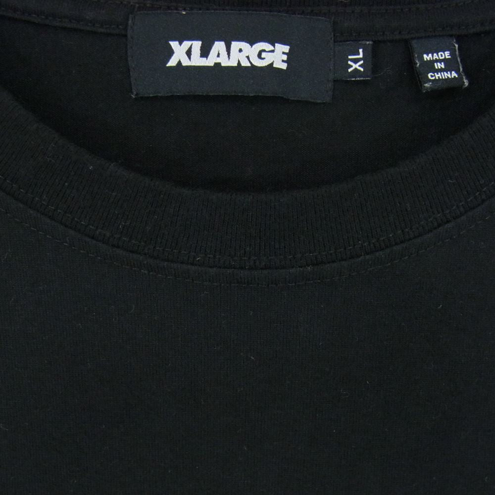 エクストララージ ロゴワッペン 半袖 Tシャツ ブラック系 XL【中古】