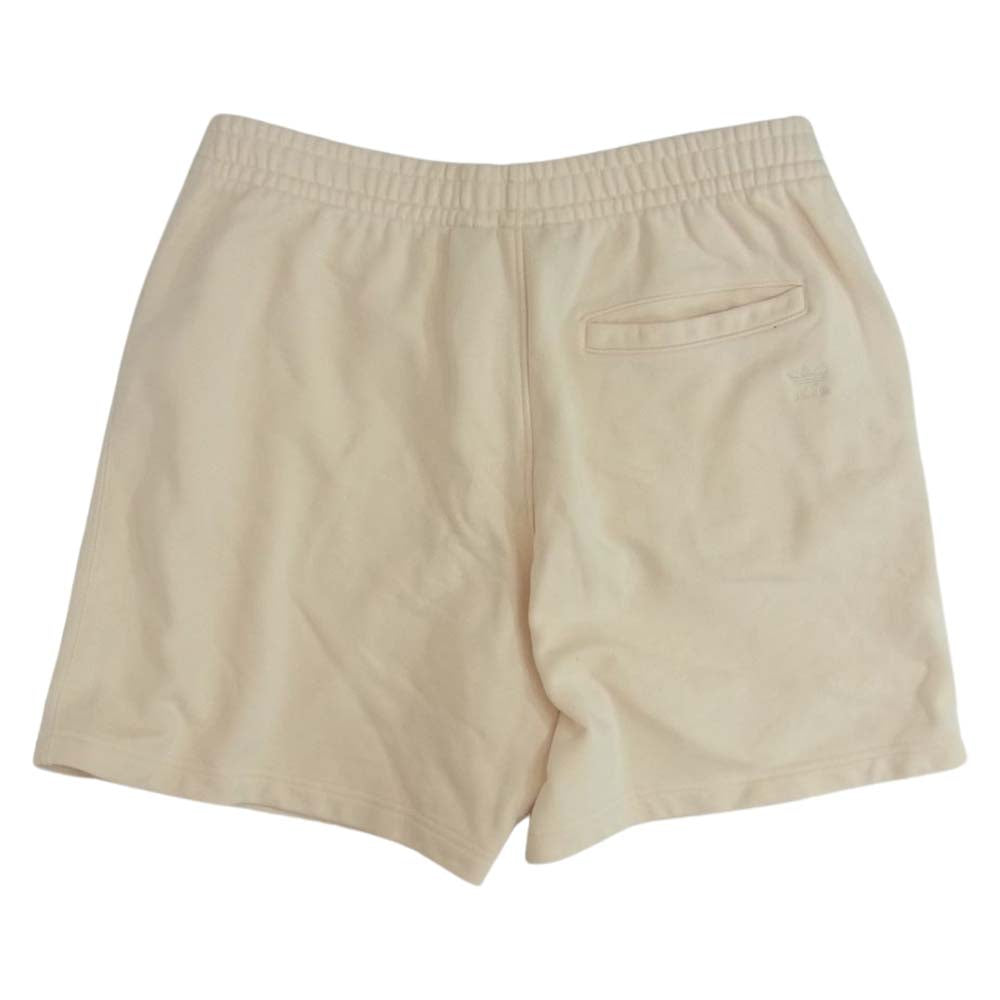 adidas アディダス HB8822 × Pharrell Williams ファレルウィリアムズ スウェット ショーツ ベージュ系 L【中古】