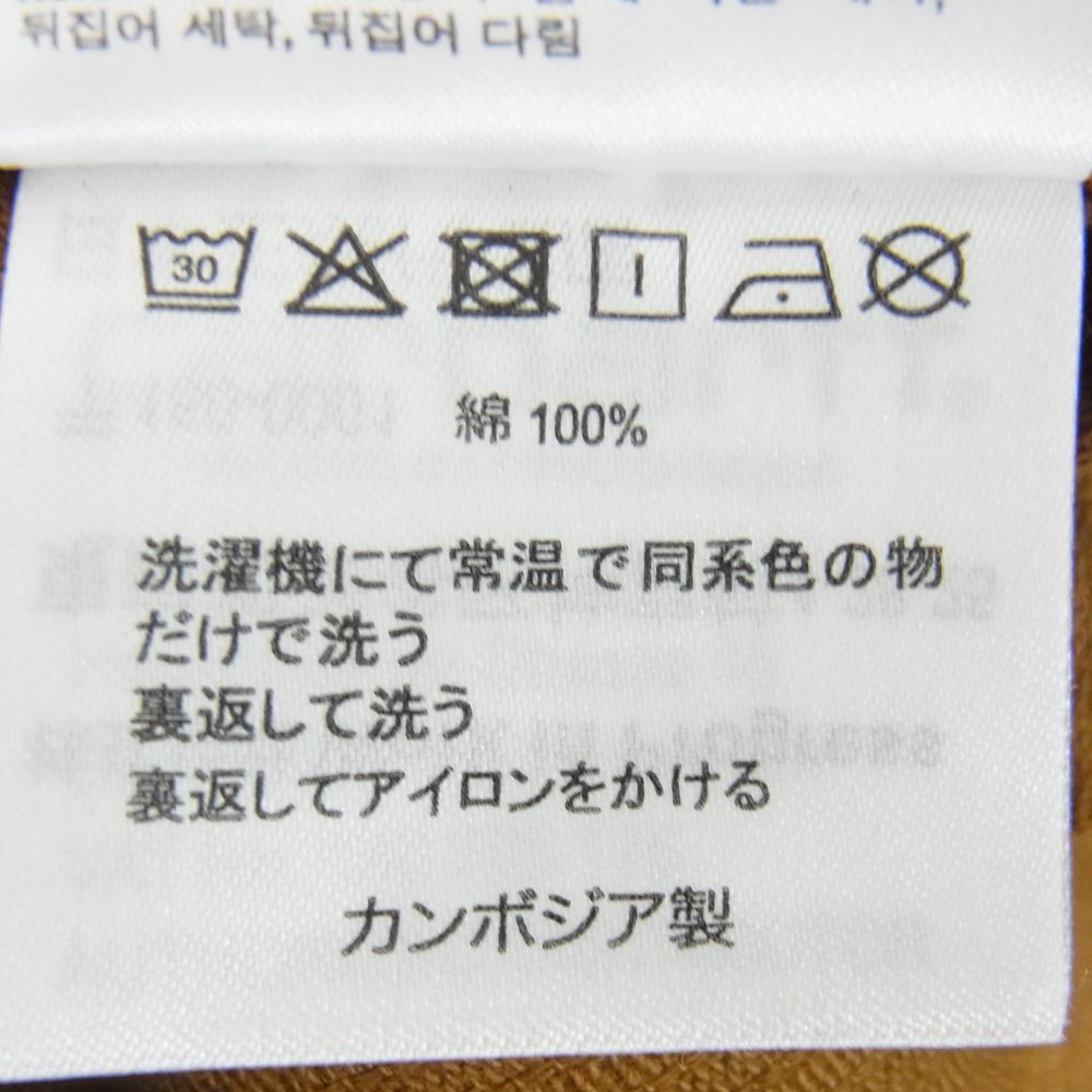 Carhartt カーハート I029442 WIPフリント コーデュロイ 長袖 シャツ ブラウン系 M【中古】