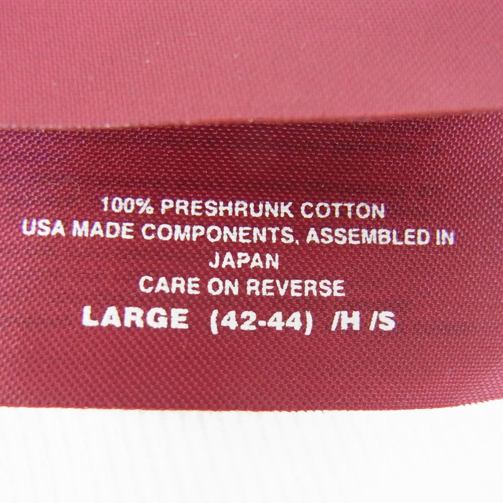 HideandSeek ハイドアンドシーク H&S x SKOLOCT L/S TEE-1 スコロクト ダブルネーム ロング スリーブT 長袖 Tシャツ ホワイト系 L【中古】