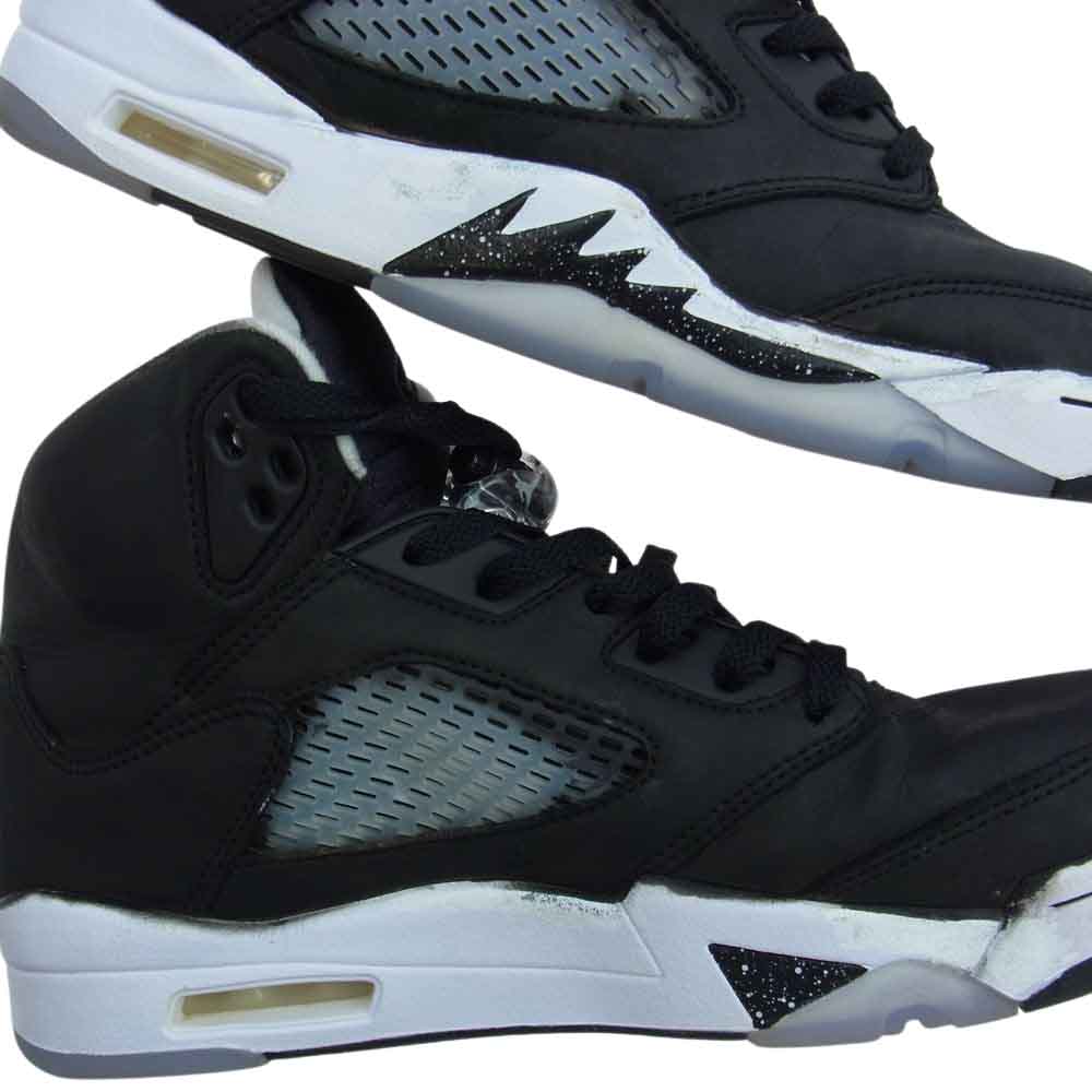 NIKE AIR JORDAN ナイキ ジョーダン CT4838-011 5 RETRO MOONLIGHT レトロ ムーンライト ハイカット スニーカー ブラック系 27cm【中古】