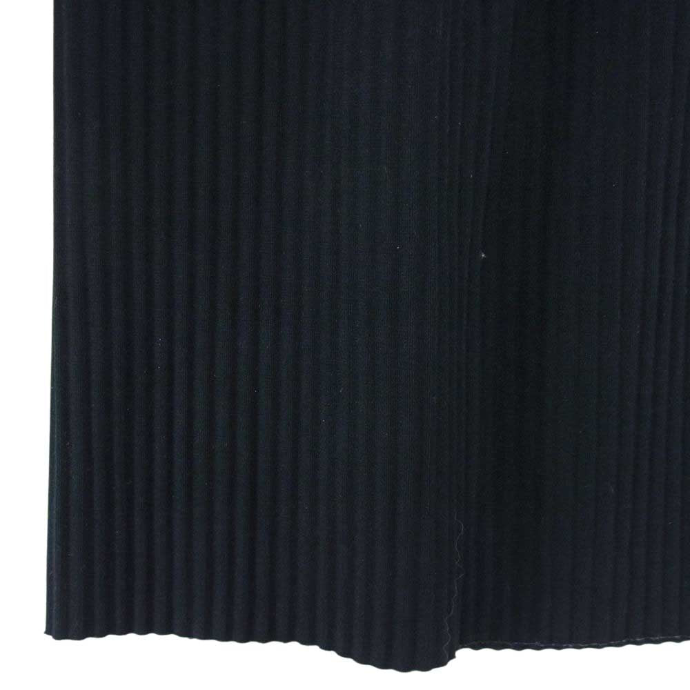 ISSEY MIYAKE イッセイミヤケ me ミー MI92KG161 プリーツ加工 ひざ丈 スカート ブラック系 サイズ表記無【中古】