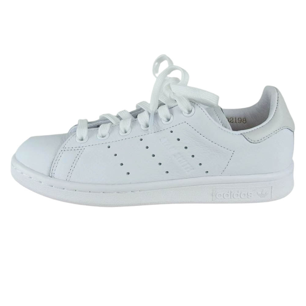 adidas アディダス CQ2198 STAN SMITH スタンスミス レザー スニーカー ホワイト系 22.5cm【極上美品】【中古】
