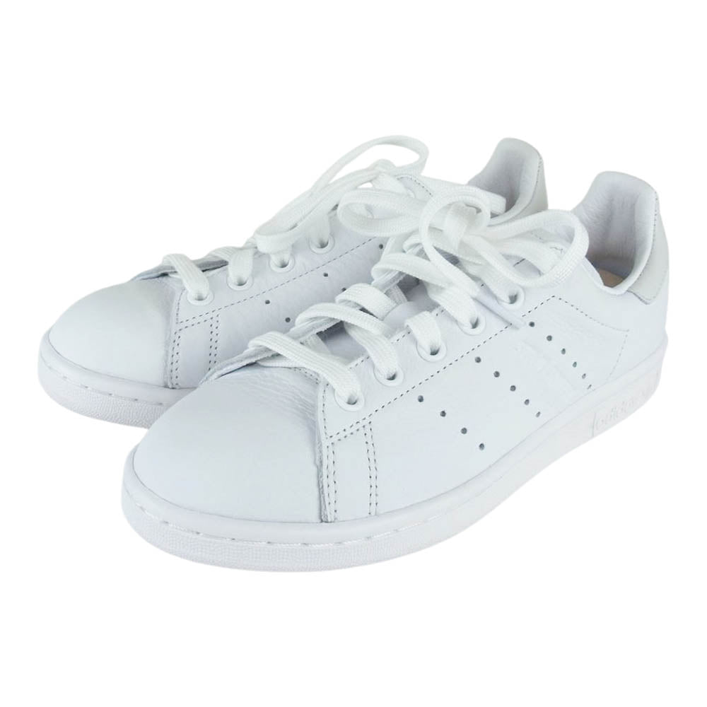 adidas アディダス CQ2198 STAN SMITH スタンスミス レザー スニーカー ホワイト系 22.5cm【極上美品】【中古】