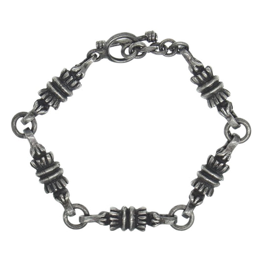 LION HEART ライオンハート チェーン ブレスレット シルバー系【中古】