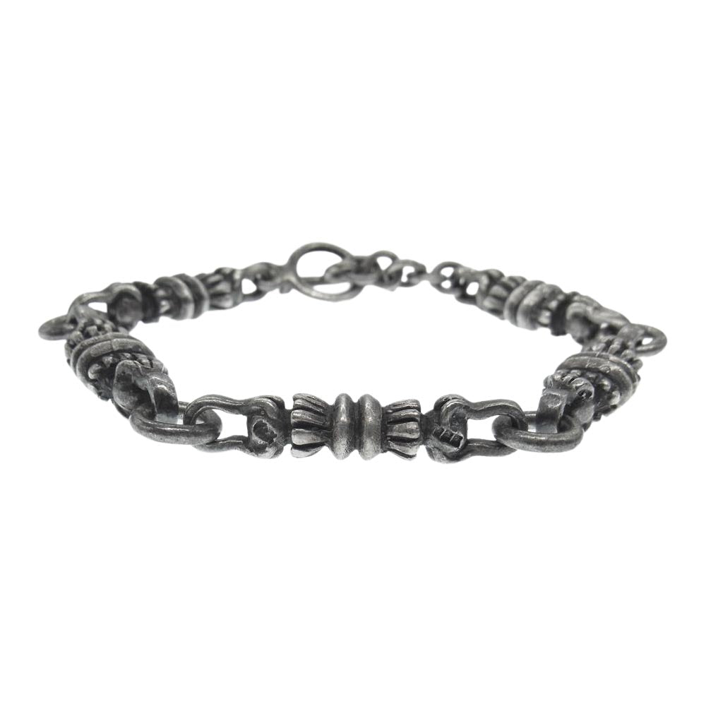 LION HEART ライオンハート チェーン ブレスレット シルバー系【中古】