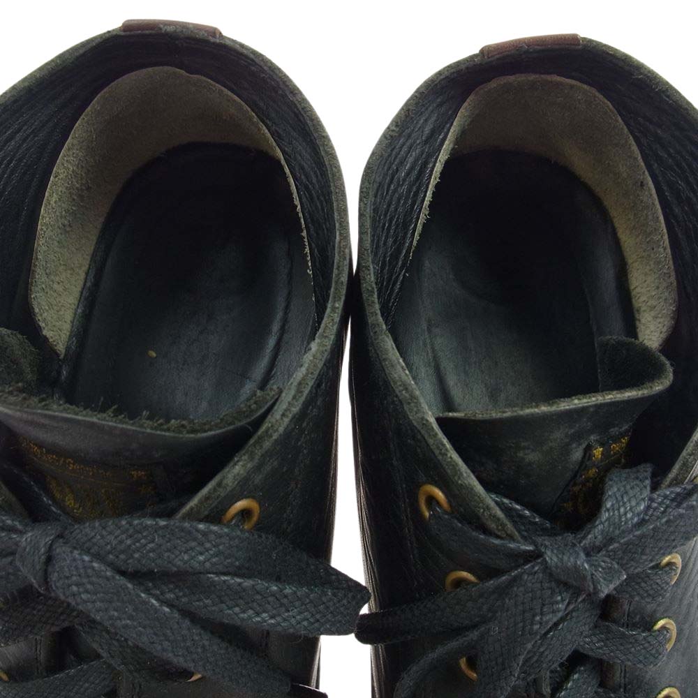 CALEE キャリー オックスフォード ブーツ ブラウン×ブラック ブラウン系 ブラック系【中古】